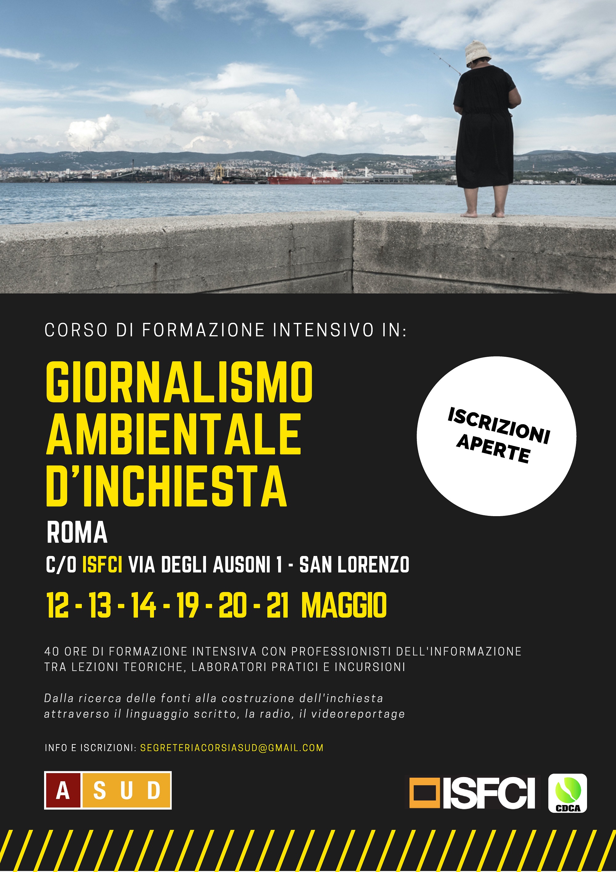 Flyer Corso Giornalismo ISFCI 2017