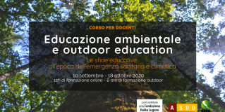 Corso per docenti: outdoor education ed educazione ambientale