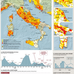 Siccità, l’effetto deserto dopo 100 giorni. La mappa dell’Italia