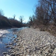 Si sposta un fiume per una strada diretta in discarica